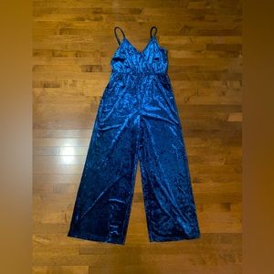 Crushed velvet jumper